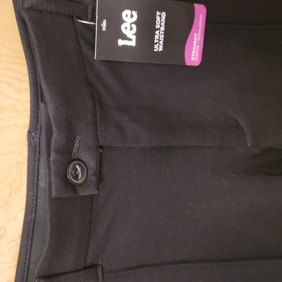 Lee Classic Black Trousers - Picture 3 of 7